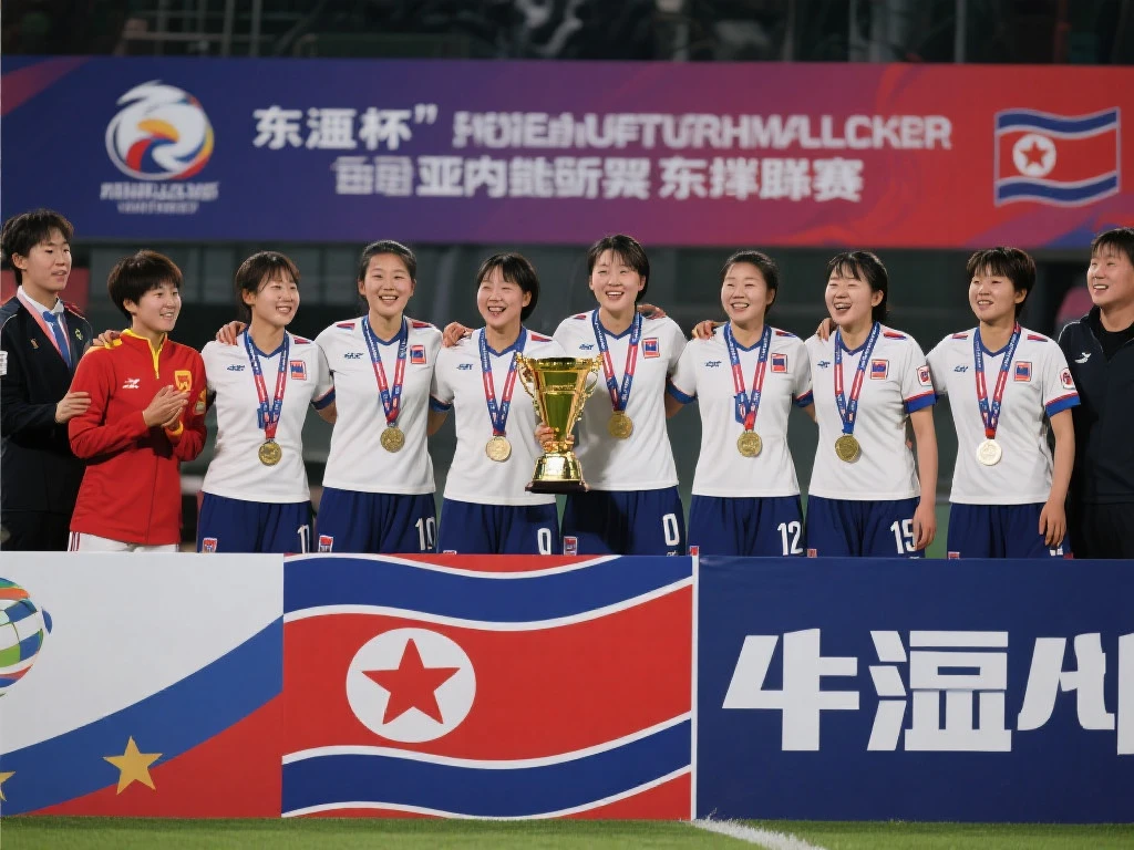 朝鲜女足预选赛夺冠后退出东亚杯,中国台北递补参赛