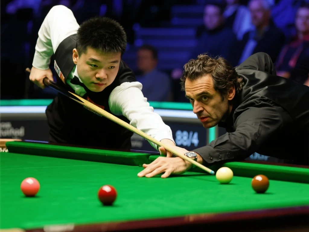 赵心童连胜四局!斯诺克世锦赛半决赛第二阶段半场领先奥沙利文8-4