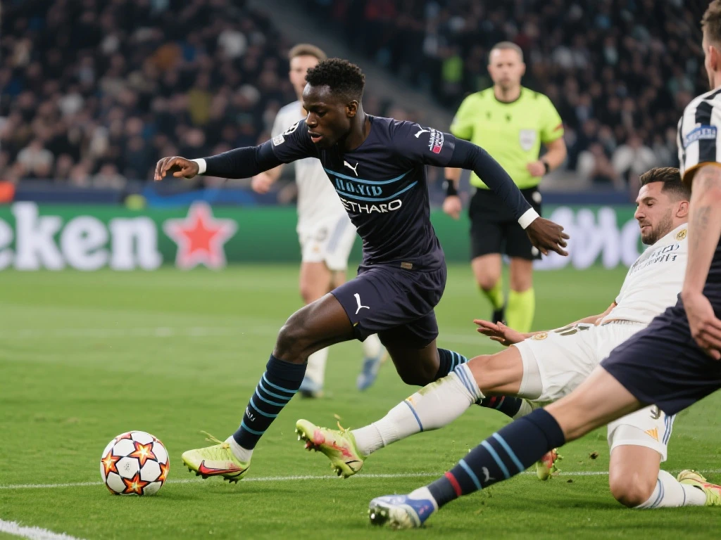 恩迪亚耶:本赛季欧冠被侵犯27次,成最受侵犯球员