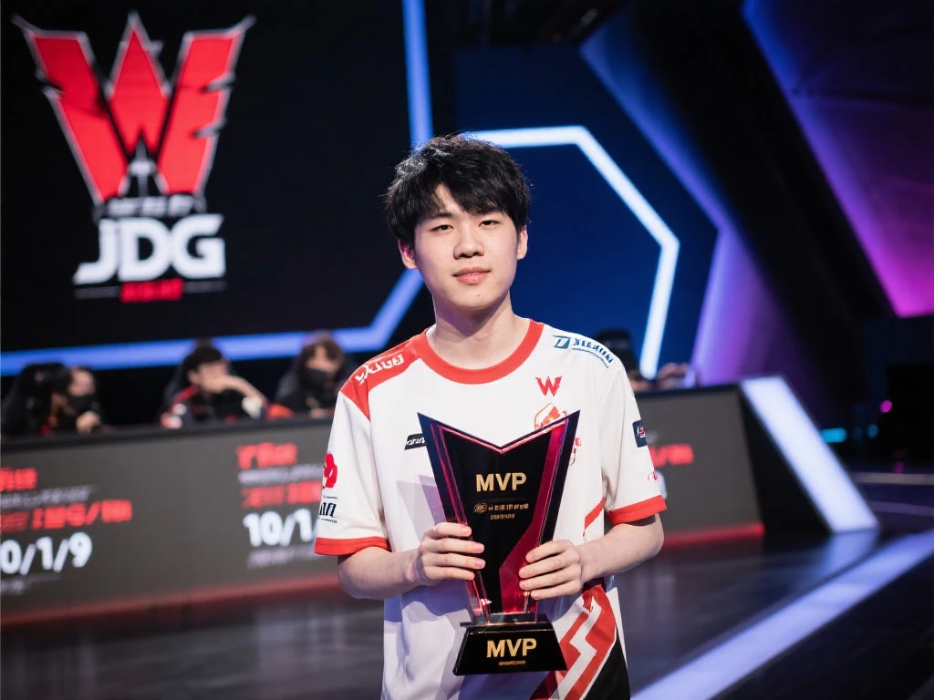 [流言板]Xun千珏神勇10／1／9，力助JDG击败WE荣膺第三局MVP