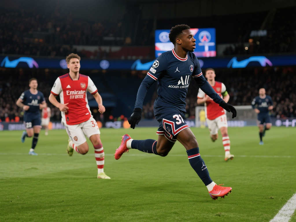 3-1!登贝莱书写队史新篇,巴黎两胜阿森纳,塔帅无奈叹息