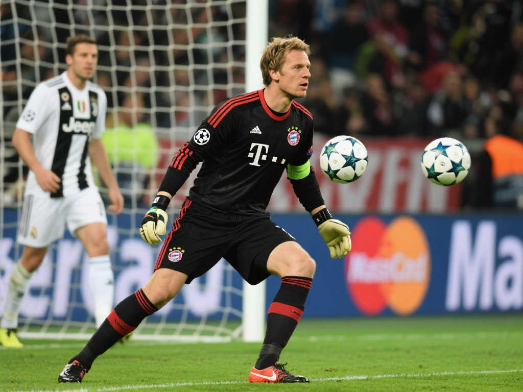 欧冠历史:门将布特三次破门称霸进球榜